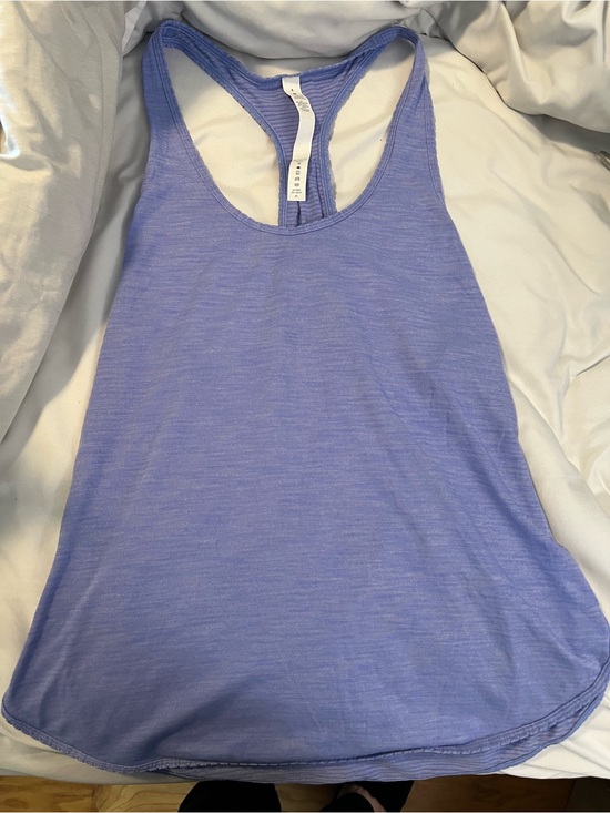 lululemon athletica Tops - #153 Lululemon Lavender Racerback Run Tank Top Size 4 EUC